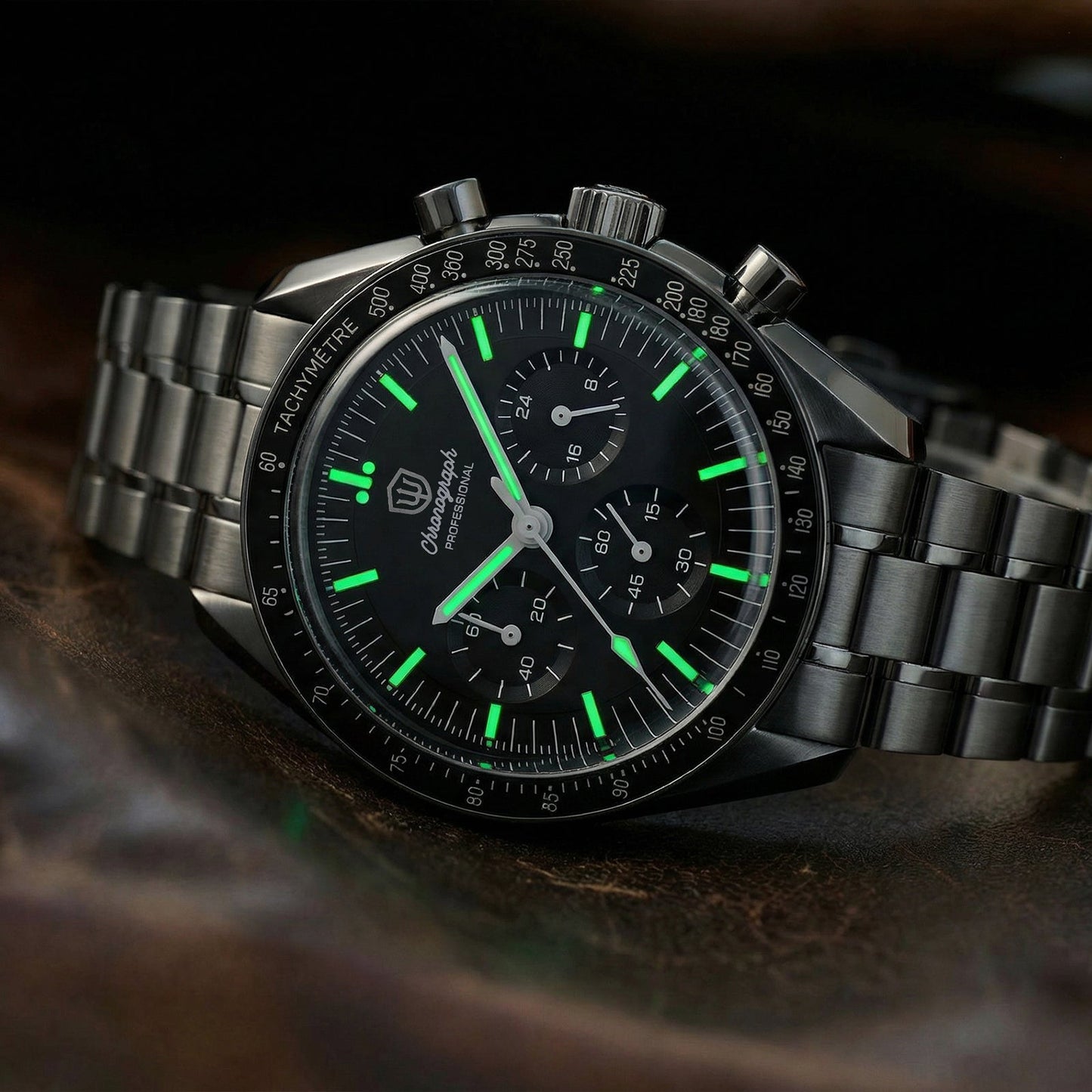 Watchdives 39mm VK63 Chronograph Watch WD1863- Classic Collection