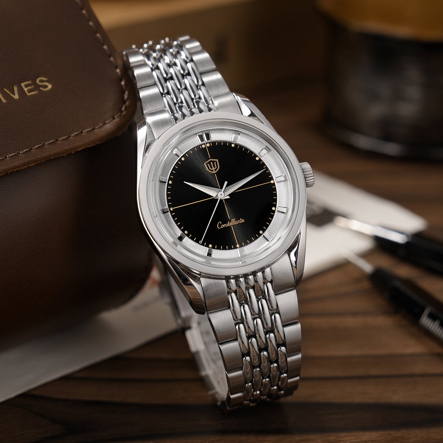 🔥EarlyBird🔥Watchdives WD1954 Arctic Classic 36mm VH31 Watch