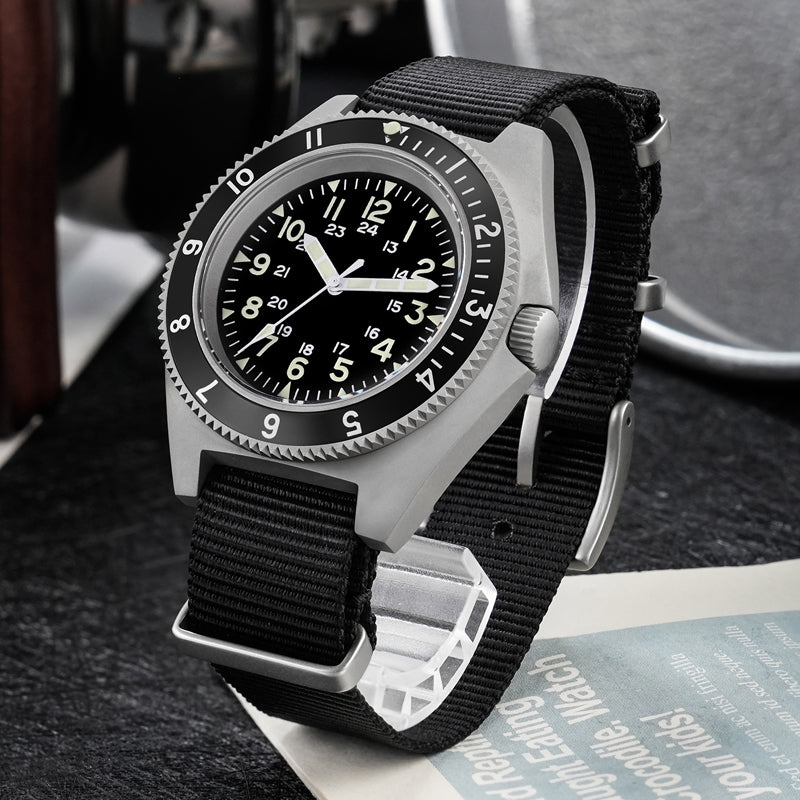 Watchdives WD1972 VH31 Military Dive Watch V2