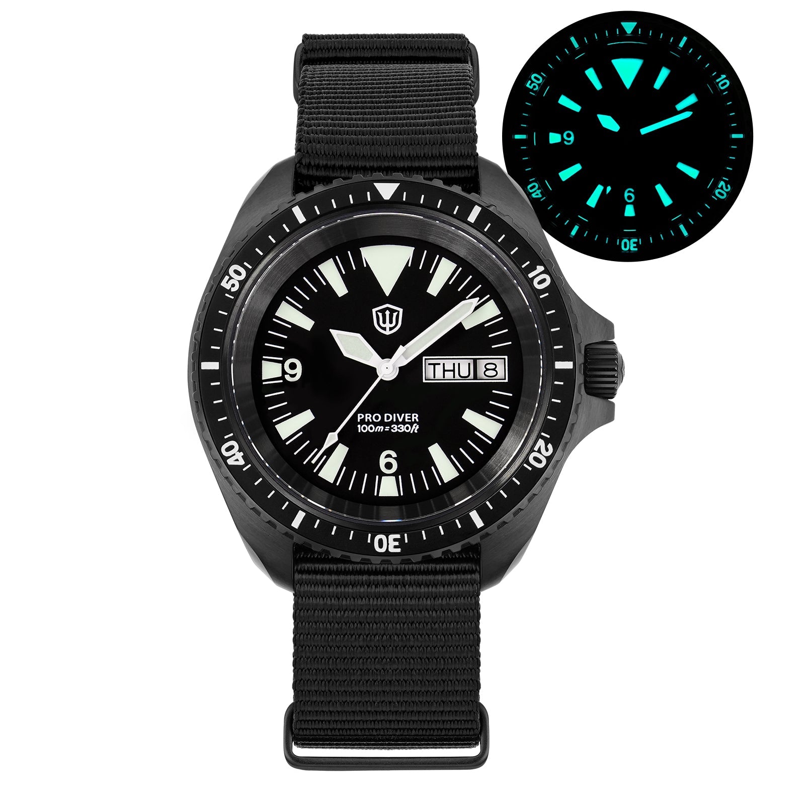 Watchdives WD1980 VH31 Military Diver Watch V3
