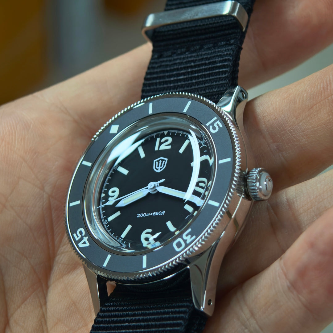 Watchdives WD50Q 50-Fathoms VH31 Dive Watch