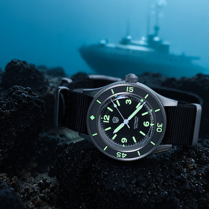 Watchdives WD50Ti Titanium 50-Fathoms NH35 Dive Watch