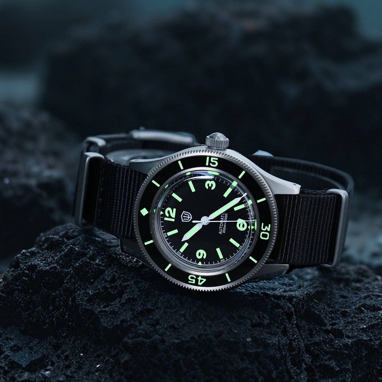 Watchdives WD50Ti Titanium 50-Fathoms NH35 Dive Watch