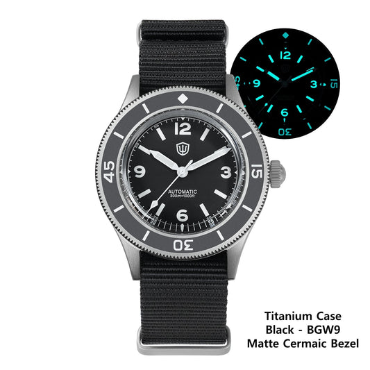 Watchdives WD50Ti Titanium 50-Fathoms NH35 Dive Watch