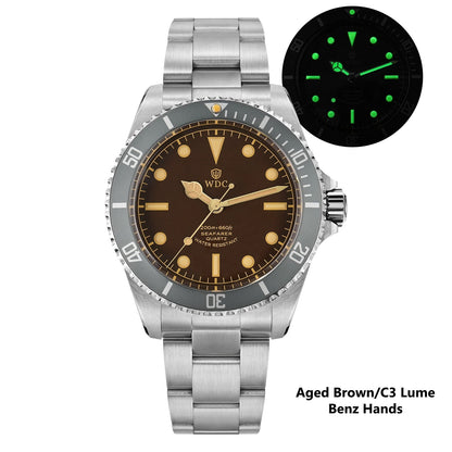 Watchdives Seafarar WD5513Q 40mm VH31 Sub Diver Watch