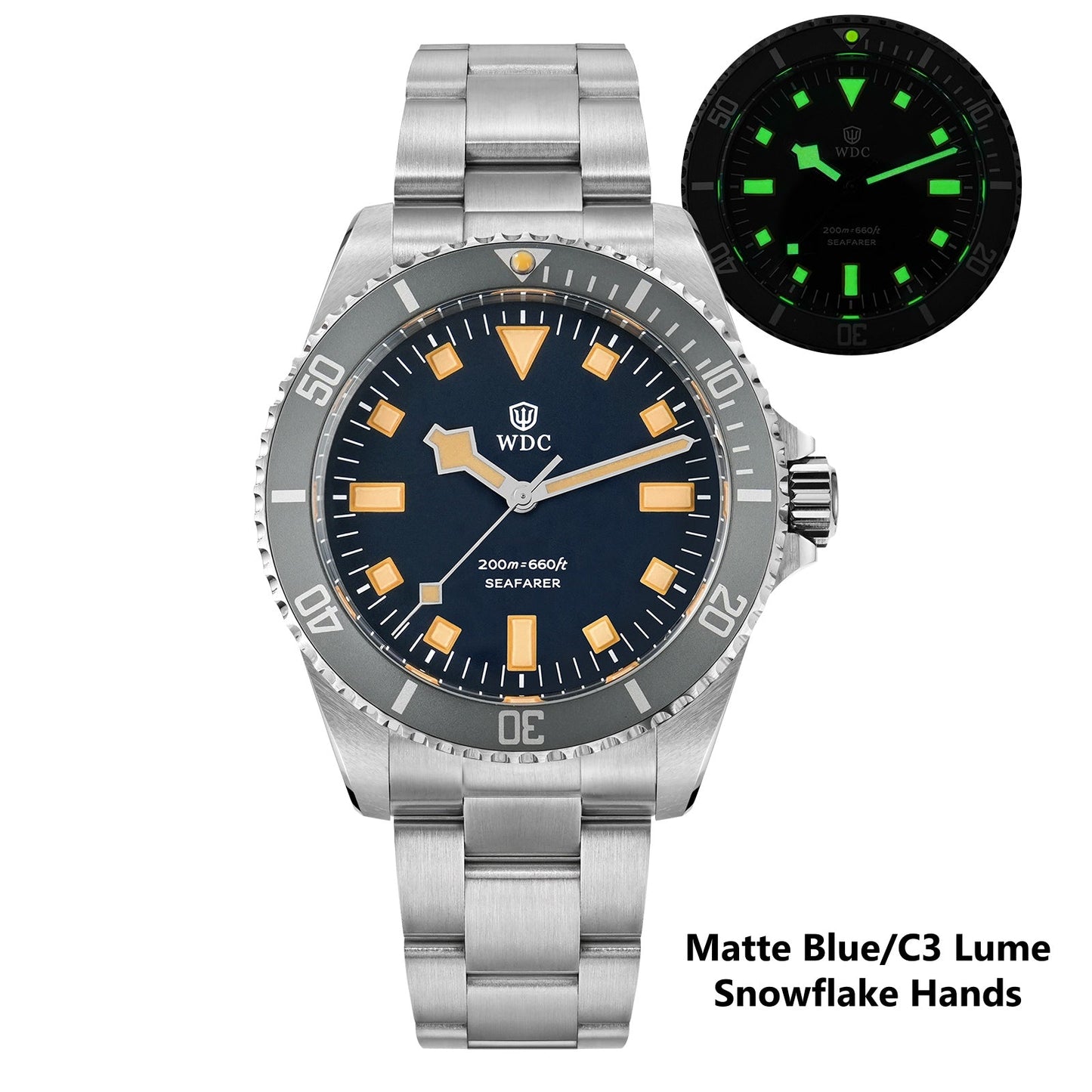 Watchdives Seafarar WD5513Q 40mm VH31 Sub Diver Watch