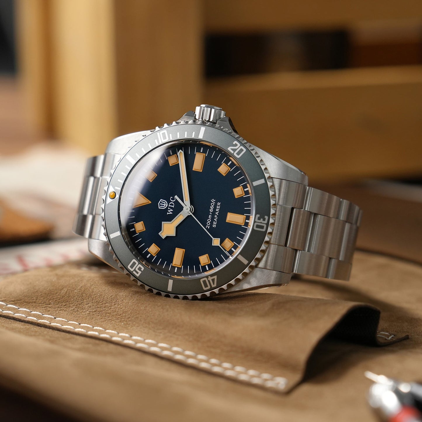 Watchdives Seafarar WD5513Q 40mm VH31 Sub Diver Watch