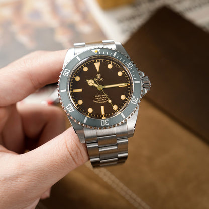 Watchdives Seafarar WD5513Q 40mm VH31 Sub Diver Watch