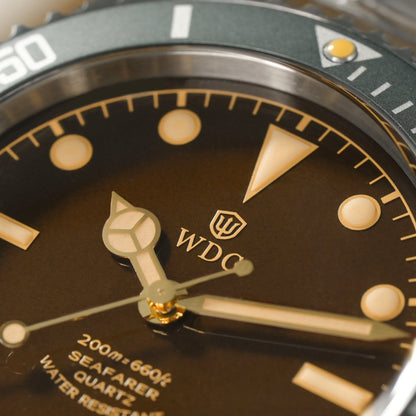 Watchdives Seafarar WD5513Q 40mm VH31 Sub Diver Watch