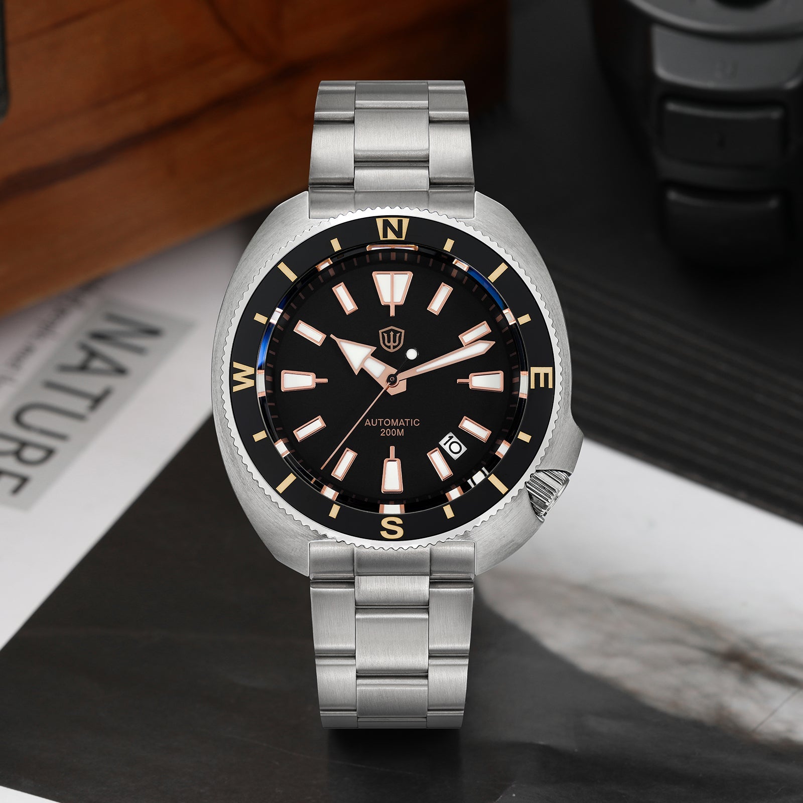 Watchdives Land Tortoisen WD6105 Dive Watch