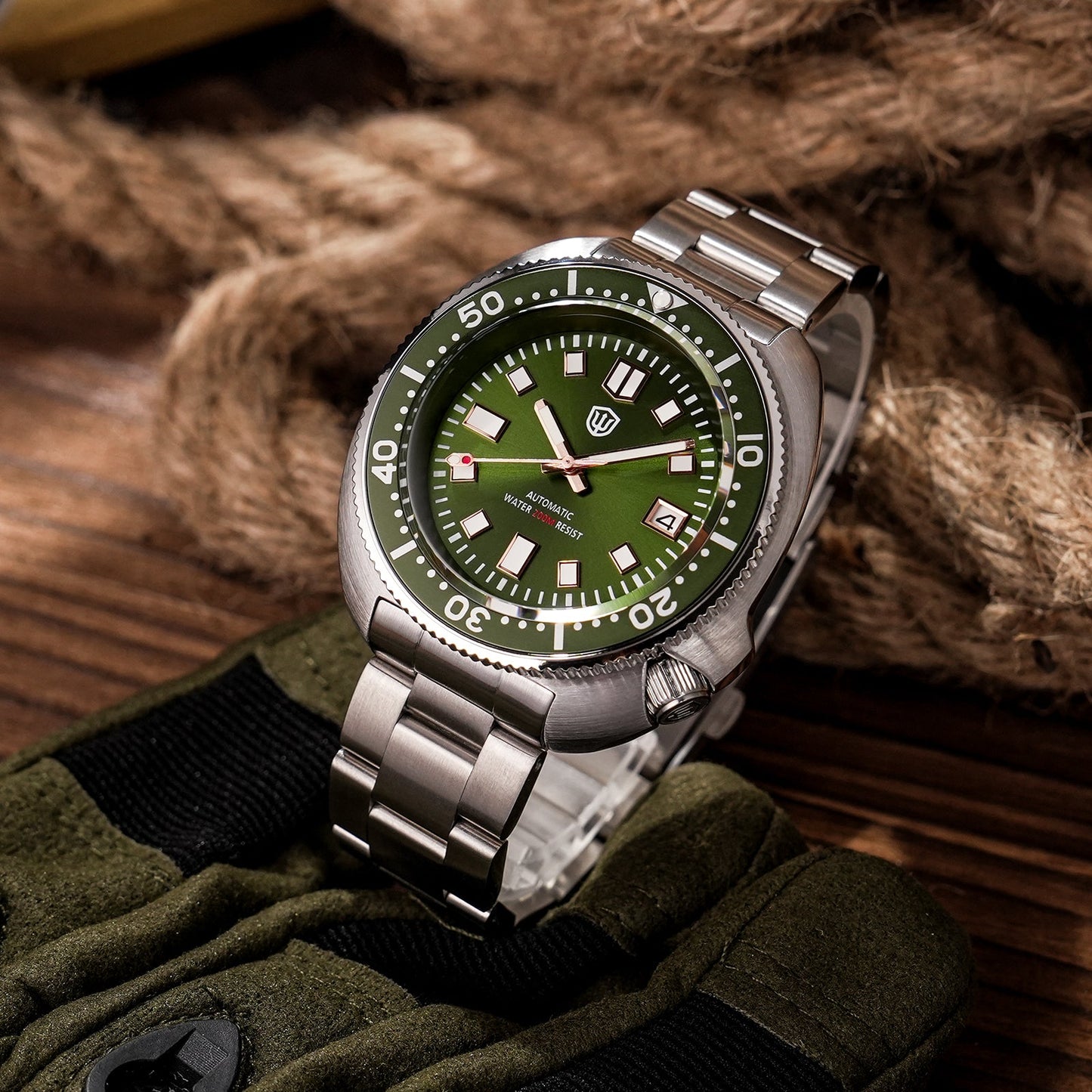 Watchdives WD6105 Retro Captain Willard 6105 Dive Watch