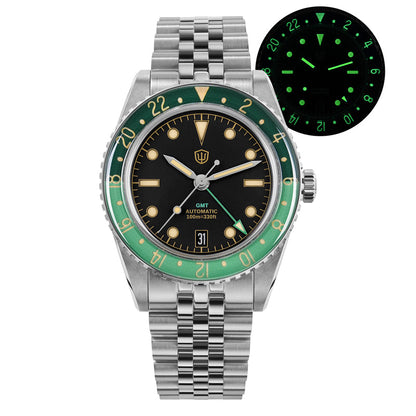 🔥WeeklyDeals🔥Watchdives WD6542 38mm GMT Men Watch