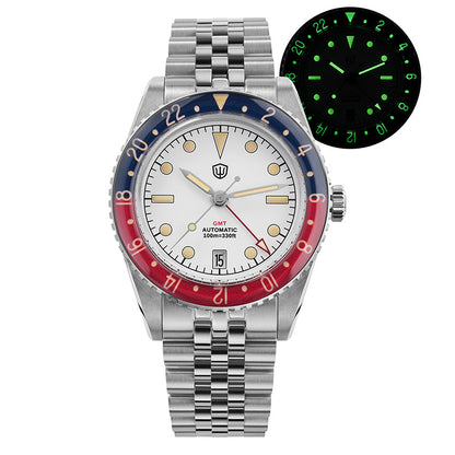 🔥WeeklyDeals🔥Watchdives WD6542 38mm GMT Men Watch