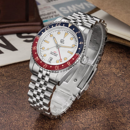 🔥WeeklyDeals🔥Watchdives WD6542 38mm GMT Men Watch