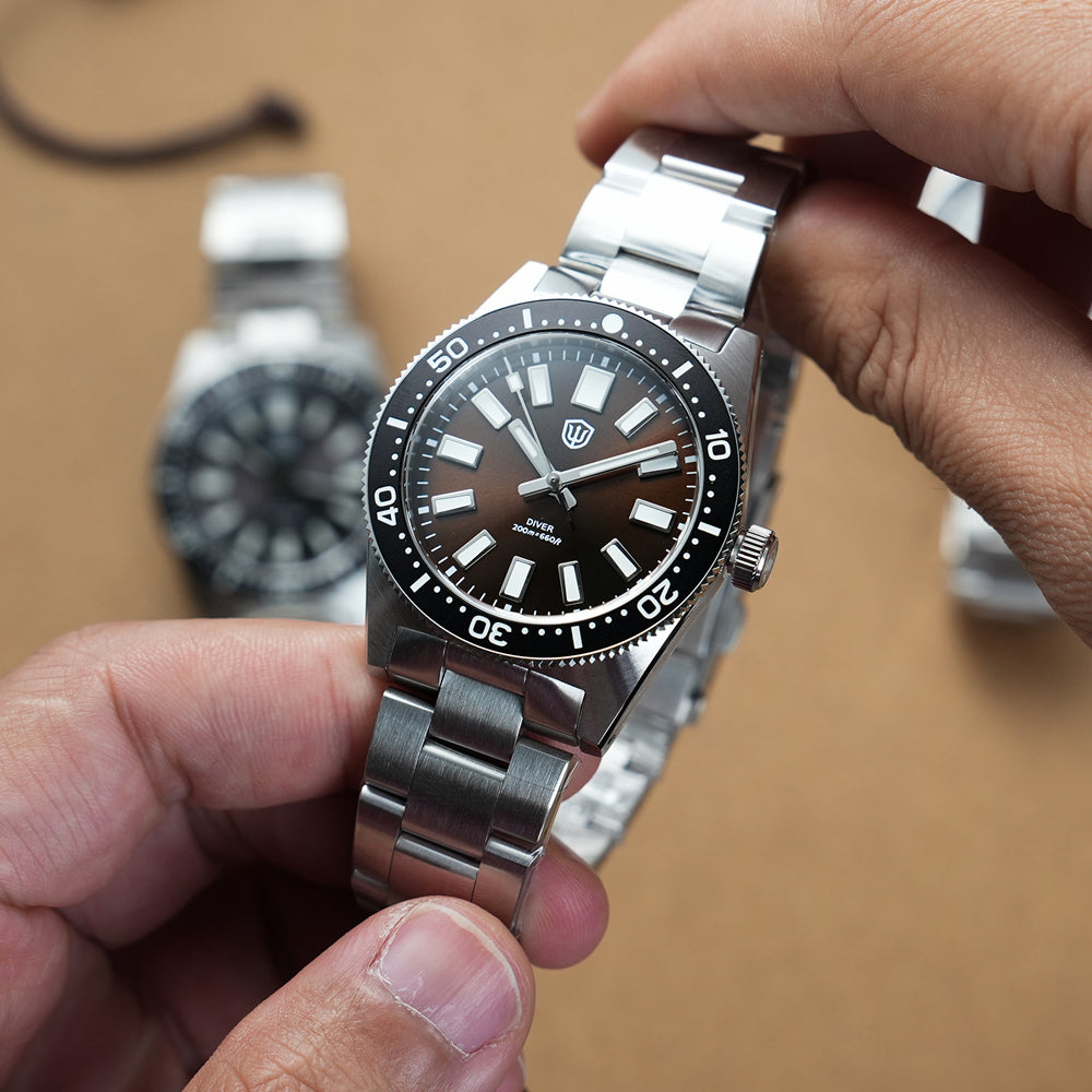 Watchdives WD1965 38mm VH31 62MAS Dive Watch V2