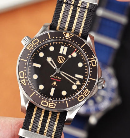 🔥EarlyBird🔥Seafarer WD007Q VH31 Titanium NTTD Dive Watch