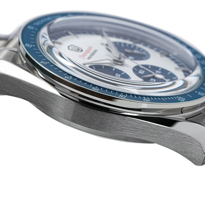 Watchdives 39mm VK63 Chronograph Watch WD1863 - Panda Collection