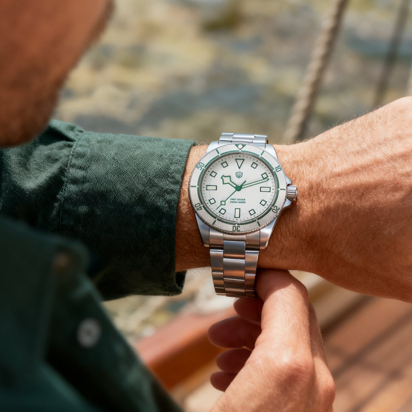 Watchdives WD1969 PRO 38mm VH31 Dive Watch