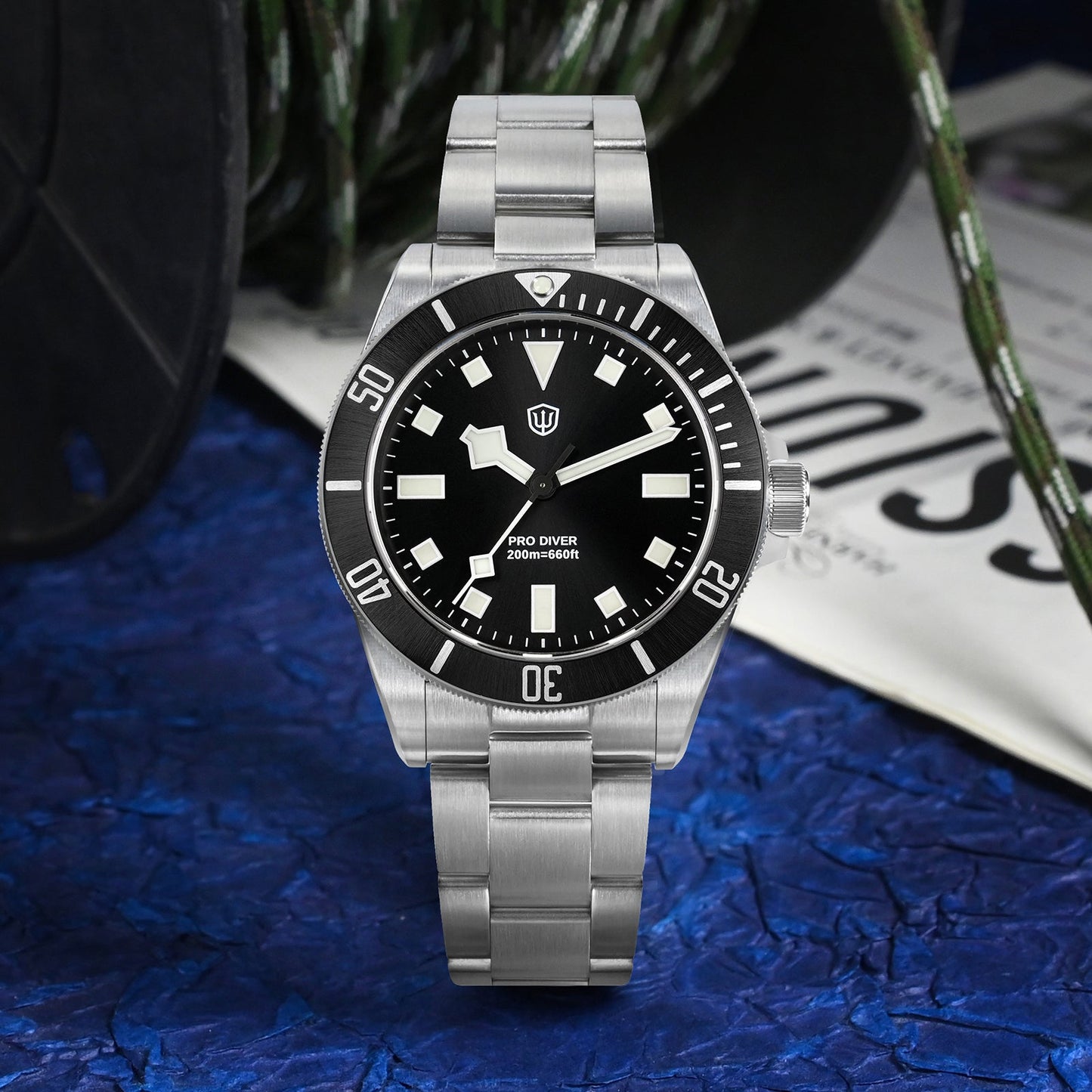 Watchdives WD1969B PRO 38mm VH31 Dive Watch
