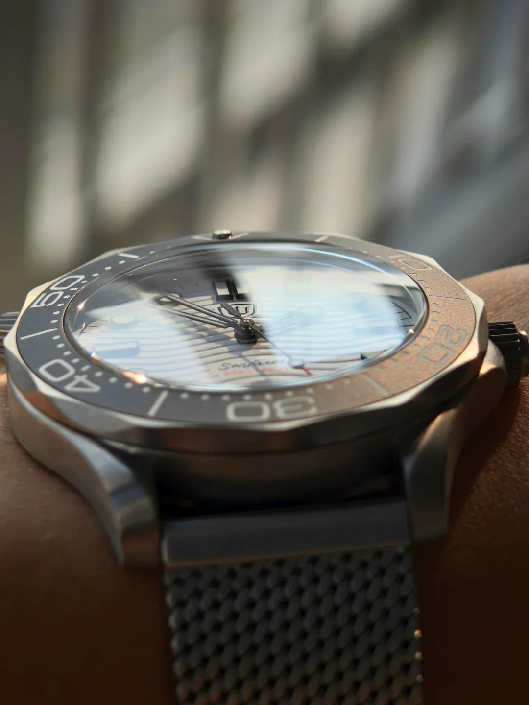 🔥EarlyBird🔥Seafarer WD007Q VH31 Titanium NTTD Dive Watch