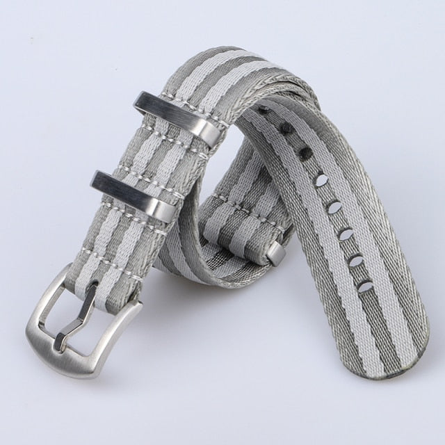 007 Premium Quality Nylon Fabric Strap 20mm 22mm